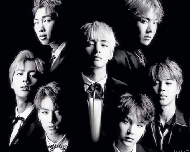 Bts Black And White New Paint By Numbers.png