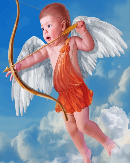 Baby Cupid Angel Paint By Number.png