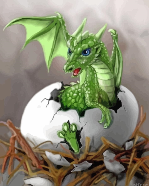 Baby Dragon Paint By Number.png