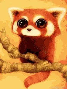 Baby Panda Paint By Numbers.png