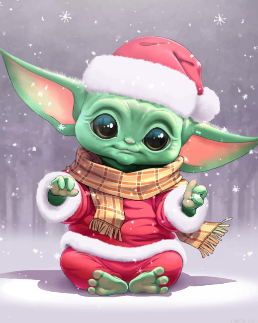Baby Yoda Santa Paint By Numbers.png