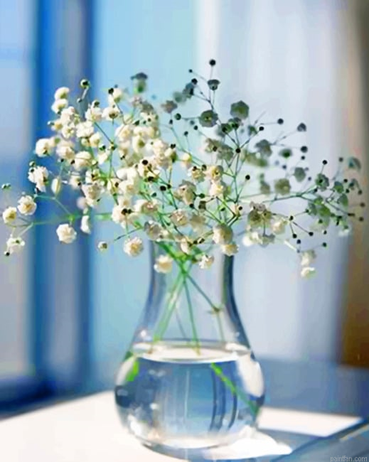 Babys Breath Glass Vase New Paint By Numbers.png