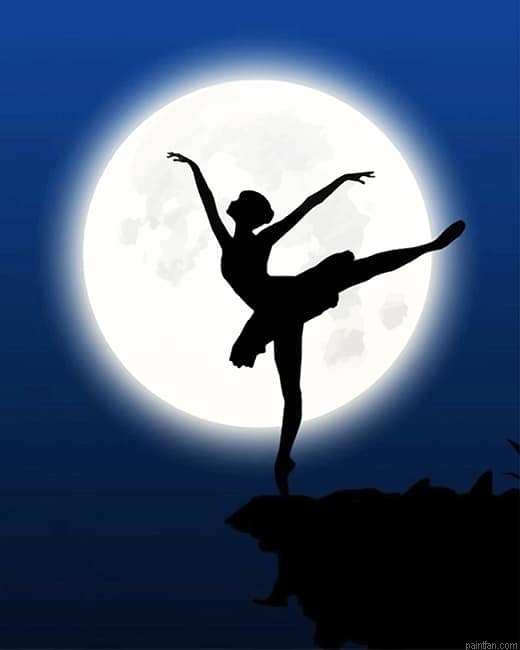 Ballerina Silhouette New Paint By Numbers.png