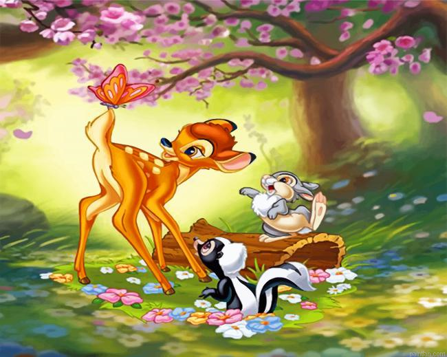 Bambi Disney Paint By Number.png