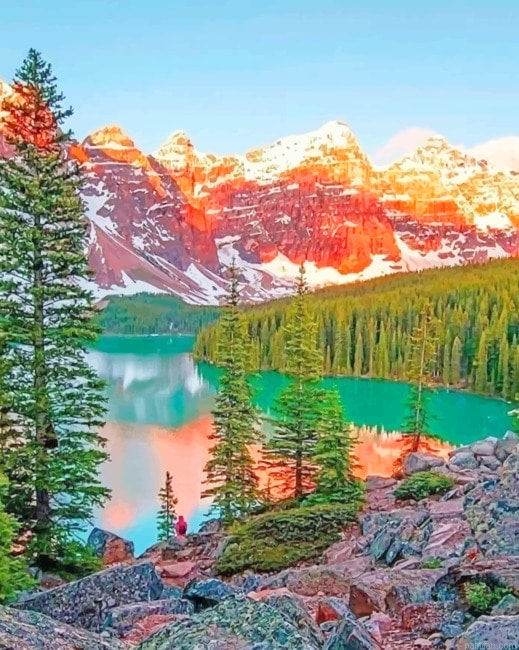Banff National Park Alberta New Paint By Numbers.png