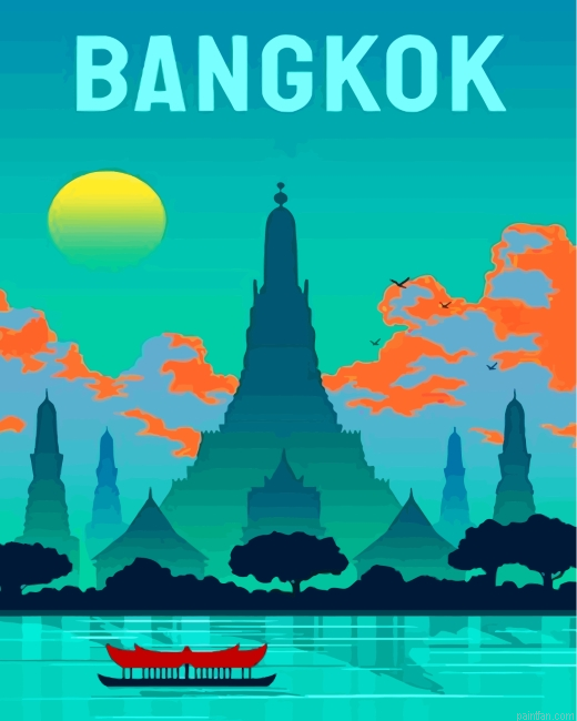 Bangkok Thailand Paint By Number.png