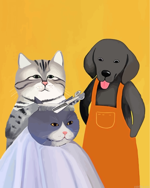 Barber Dog And Cat Paint By Number.png