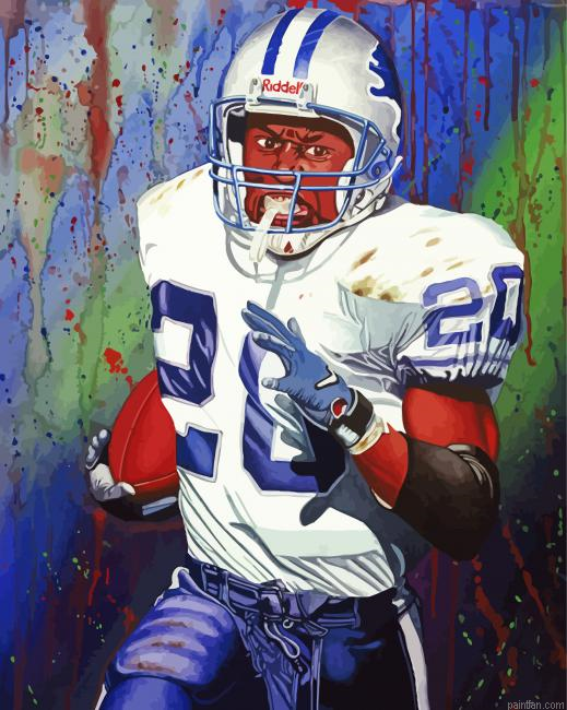 Barry Sanders Player Art Paint By Numbers.png