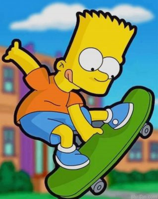 Bart The Simpsons Paint By Number.png