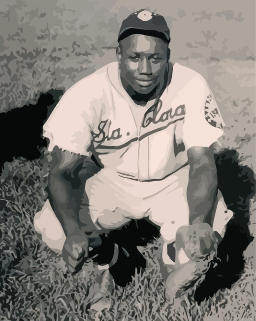 Baseball Player Josh Gibson Paint By Number.png