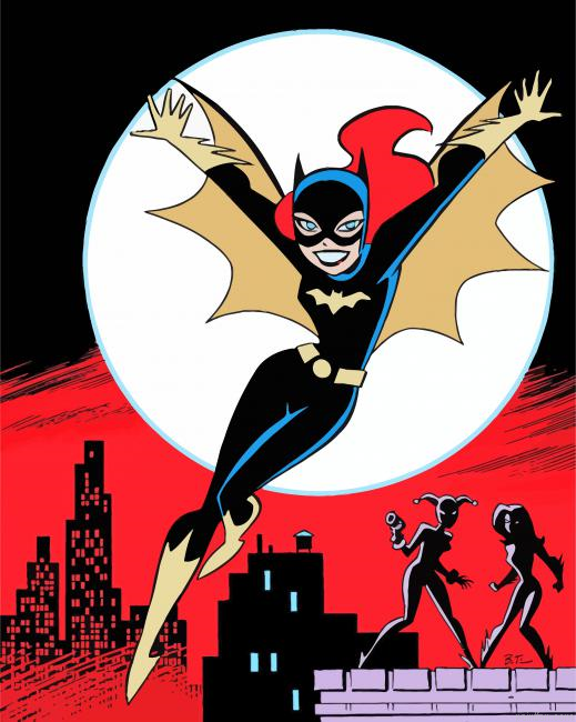 Batgirl Hero Paint By Number.png
