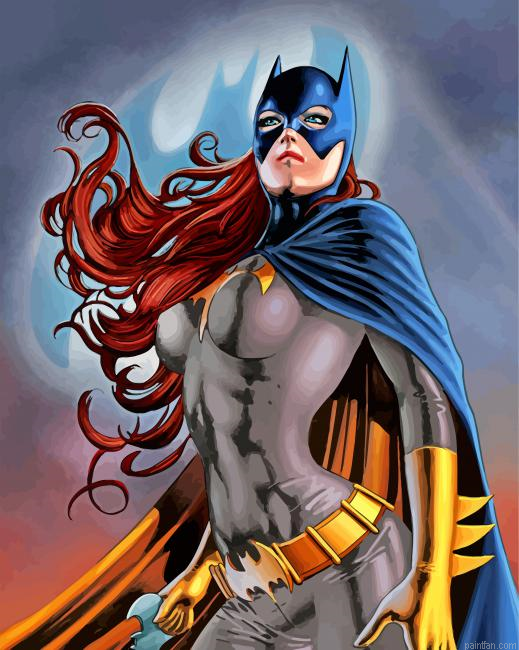 Batgirl Marvel Paint By Numbers.png