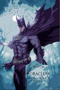 Batman At Cemetery Paint By Numbers.png