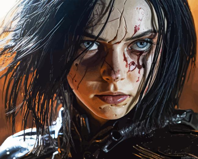 Battle Angel Alita Paint By Numbers.png