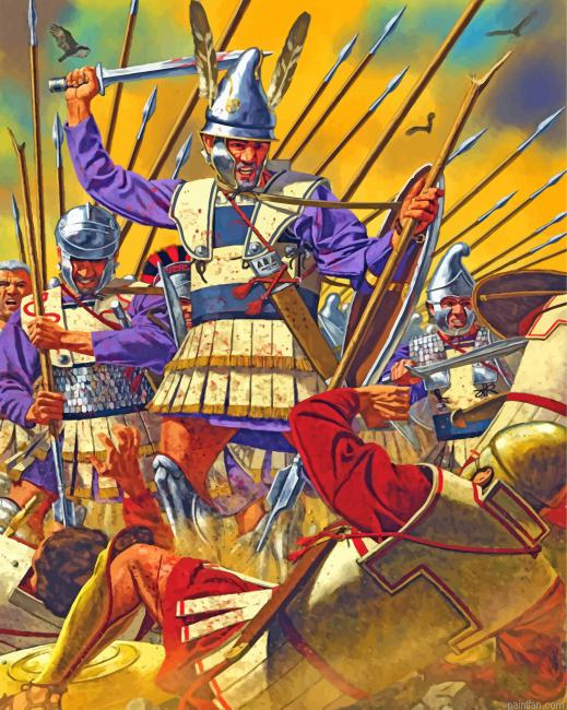 Battle Of Gabiene Paint By Number.png