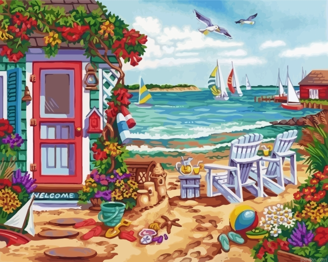 Beach House Paint By Number.png