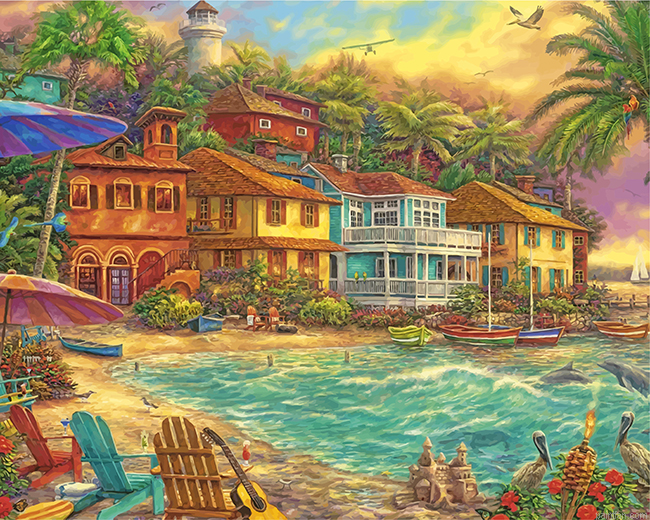 Beach Houses Island Paint By Number.png