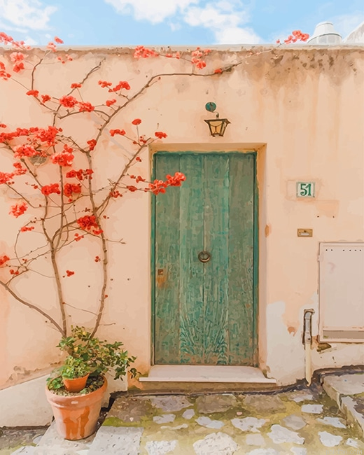 Beautiful Amalfi Coast Italy New Paint By Numbers.png