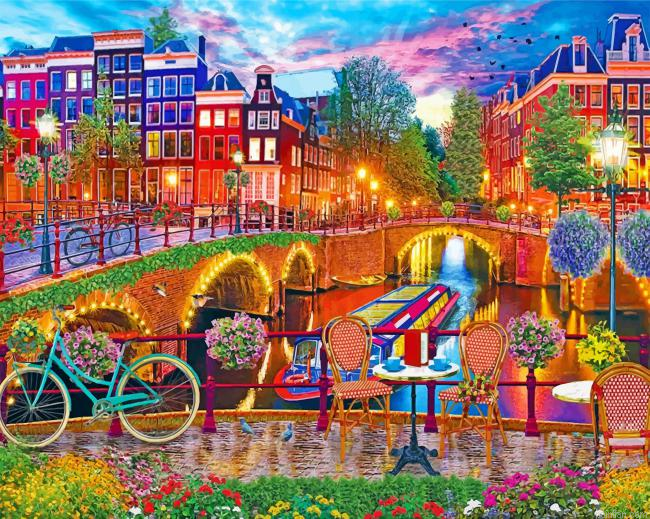 Beautiful Amsterdam Paint By Number.png