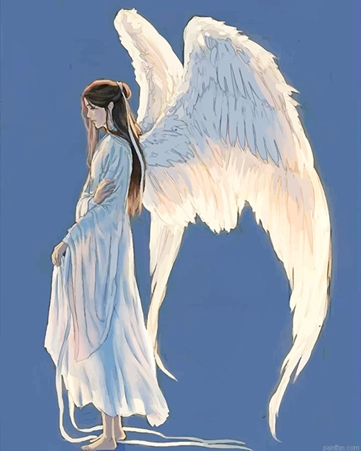 Beautiful Angel New Paint By Numbers.png