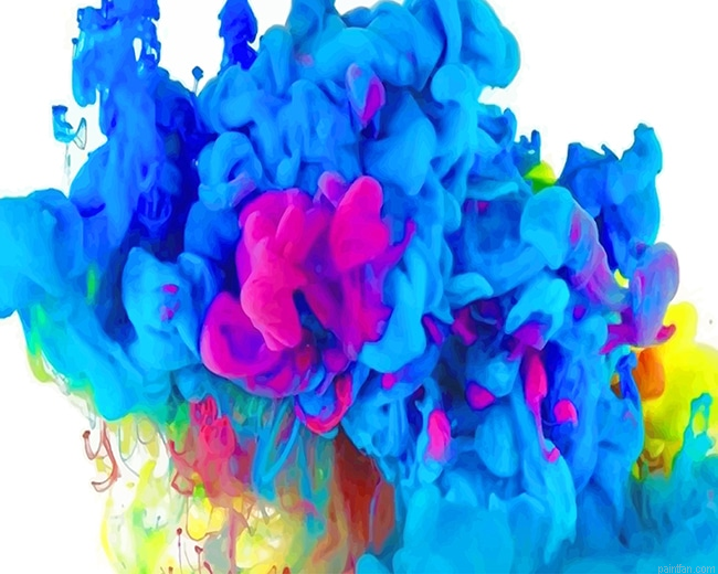 Beautiful Colorful Smoke New Paint By Numbers.png