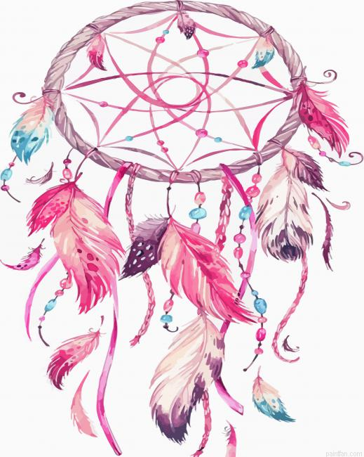 Beautiful Dream Catcher Paint By Number.png