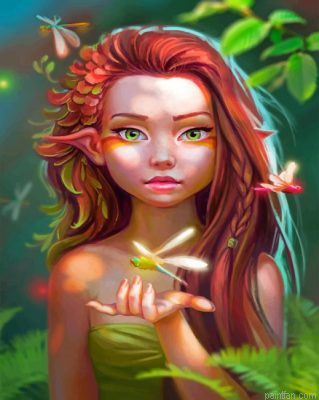 Beautiful Fairy Paint By Number.png