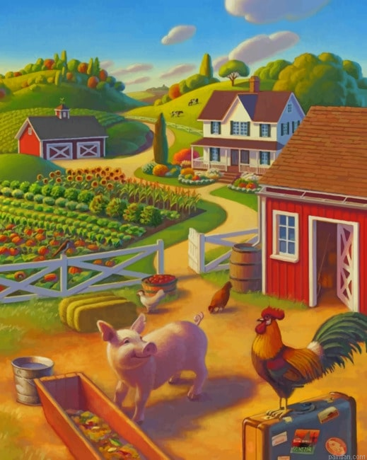 Beautiful Farm New Paint By Numbers.png