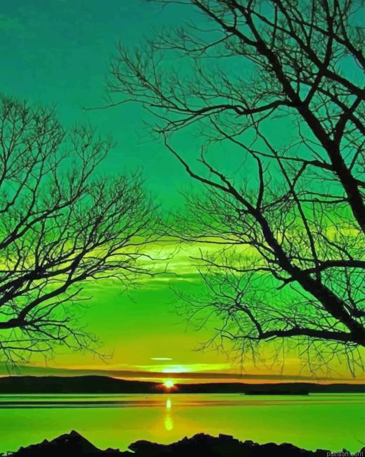 Beautiful Green Landscape New Paint By Numbers.png