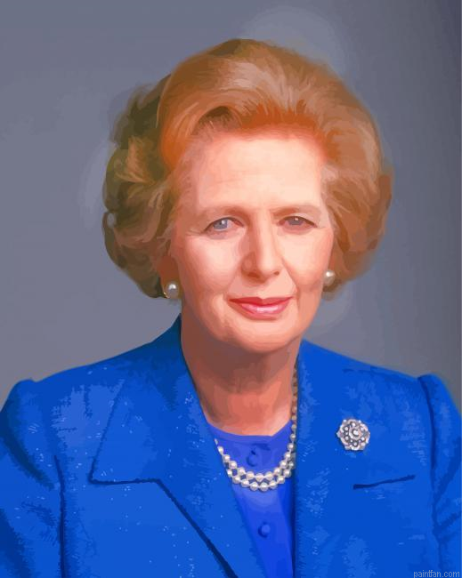 Beautiful Margaret Thatcher Paint By Numbers.png
