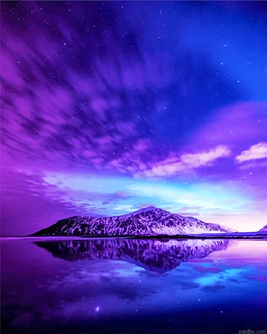 Beautiful Purple Sky New Paint By Numbers.png