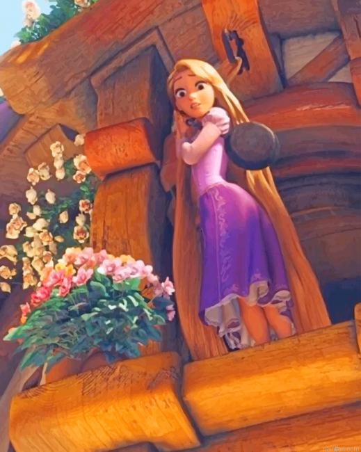 Beautiful Rapunzel New Paint By Numbers.png
