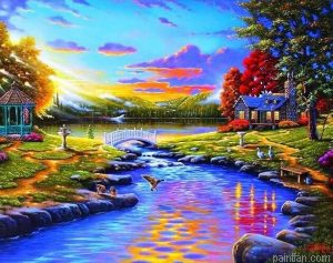 Beautiful Sunset Paint By Numbers.png