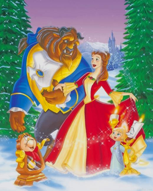 Beauty And The Beast Christmas New Paint By Numbers.png