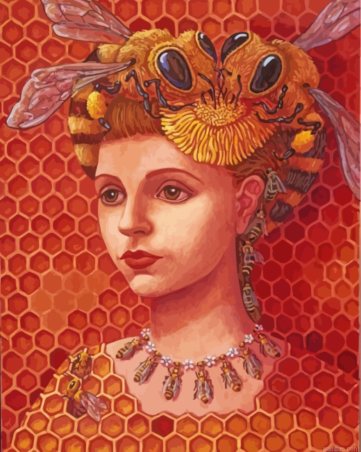 Bee Woman Paint By Number.png