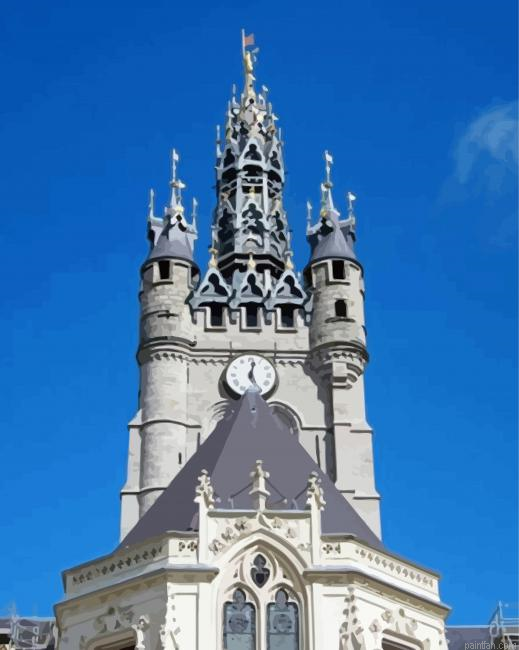 Beffroi De Douai Paint By Numbers.png