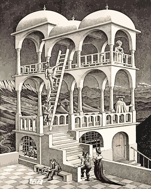 Belvedere Escher Paint By Number.png