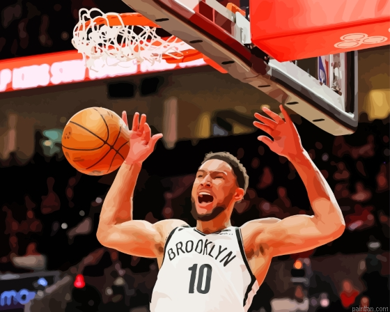 Ben Simmons Basketball Player Paint By Numbers.png