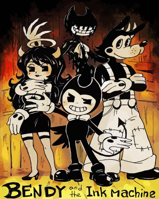 Bendy And The Ink Machine Paint By Numbers.png