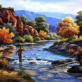 Big Running River Paint By Numbers.png