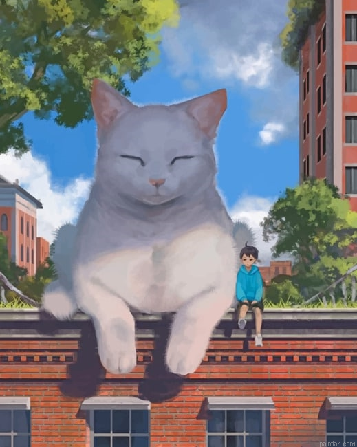 Big White Cat New Paint By Numbers.png