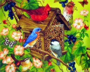 Birds Houses Paint By Numbers.png