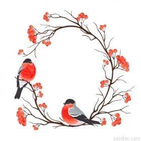 Birds On Branch Paint By Numbers.png