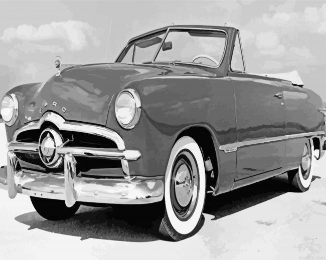 Black And White 49 Ford Paint By Numbers.png