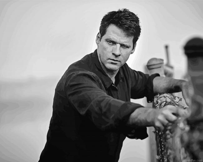 Black And White Ben Browder Paint By Numbers.png