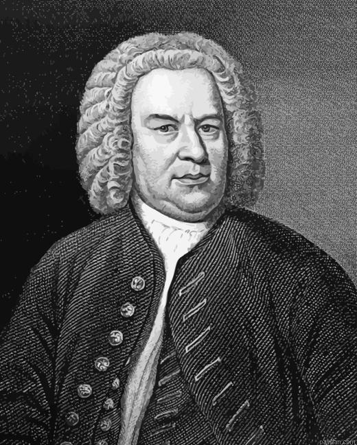 Black And White Johann Bach Paint By Numbers.png