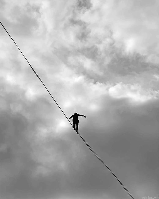Black And White Silhouette New Paint By Numbers.png