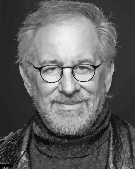 Black And White Steven Spielberg Paint By Numbers.png