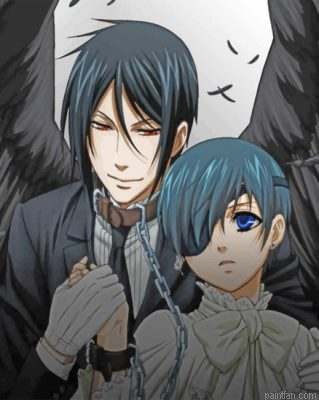 Black Butler Japanese Anime Paint By Number.png