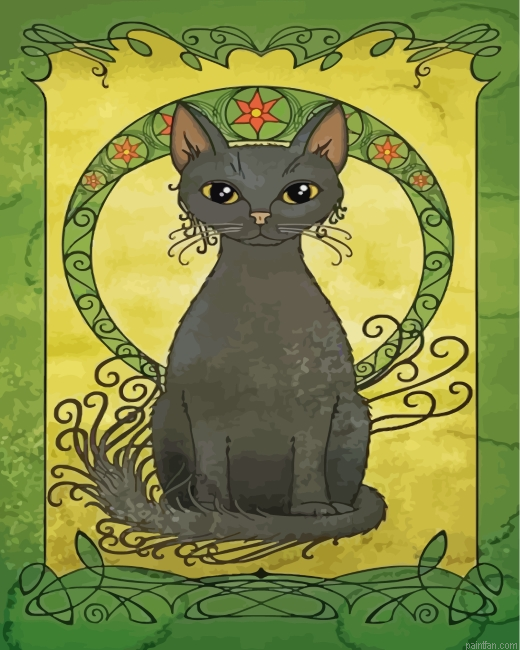 Black Cat Paint By Number.png